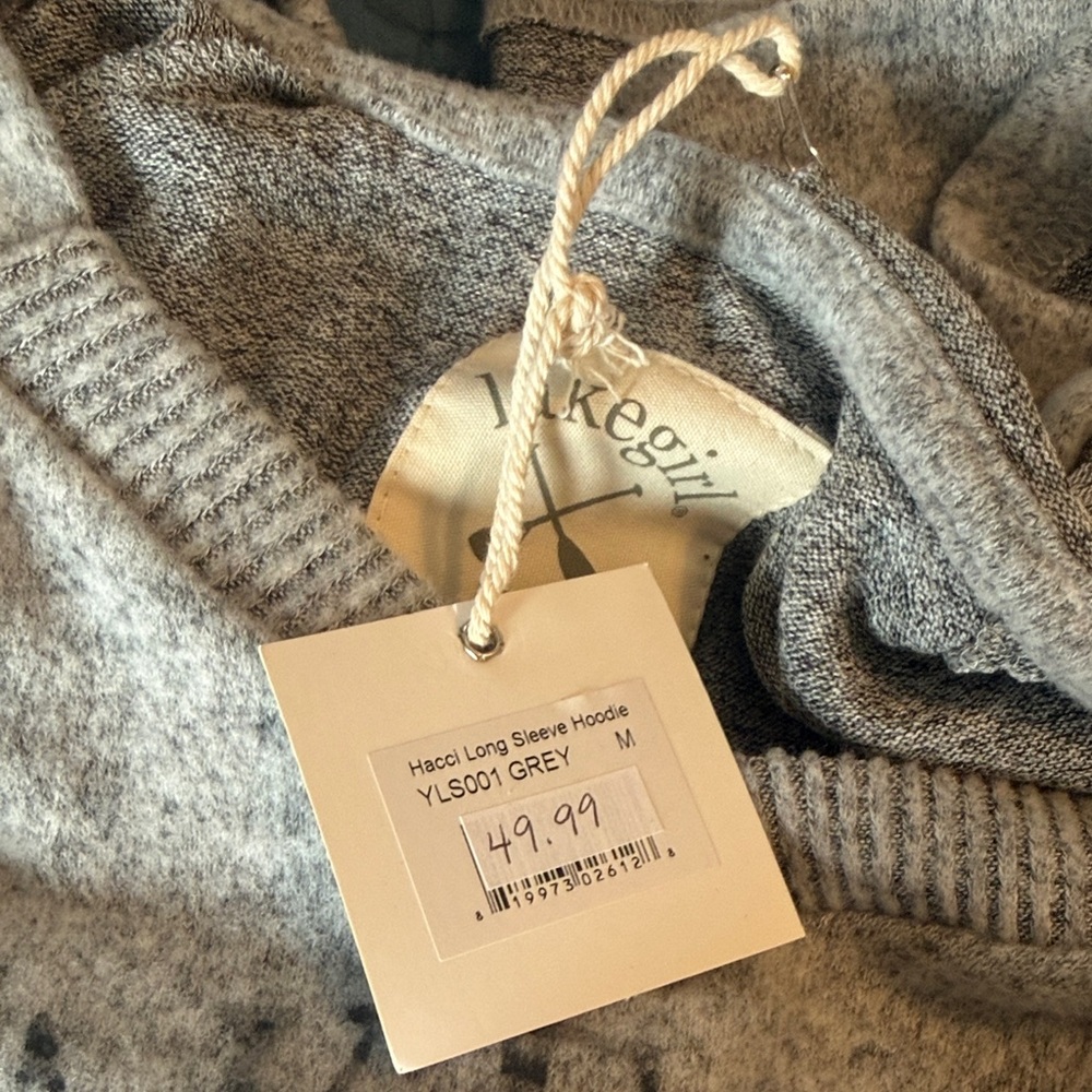 Lakegirl Gray Women's Sweatshirt - Picture 2 of 2